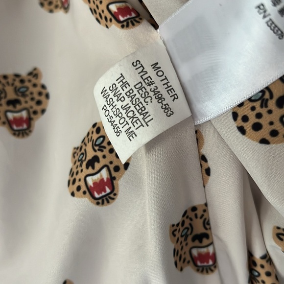 Mother Baseball Snap Jacket in Spot Me - Picture 5 of 6